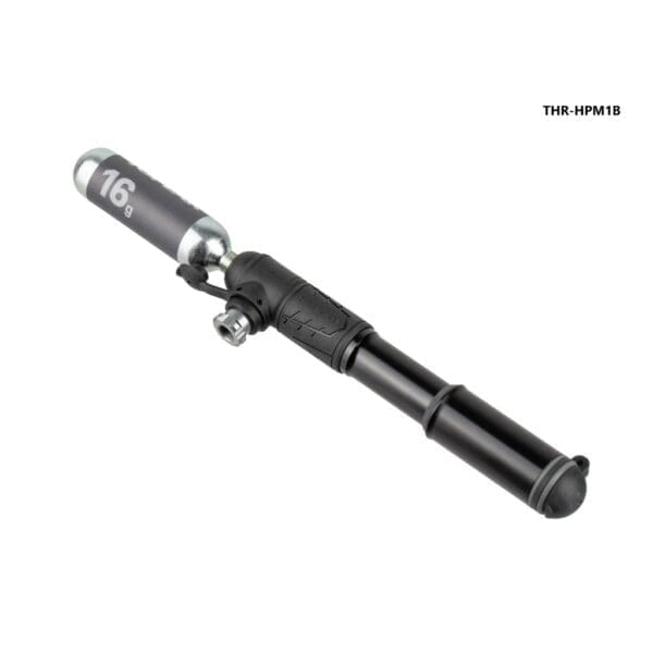 Bơm mini cầm tay, kết hợp bơm CO2, hiệu Topeak THR-HPM1B Hybridrocket HP Mini - Ảnh 1
