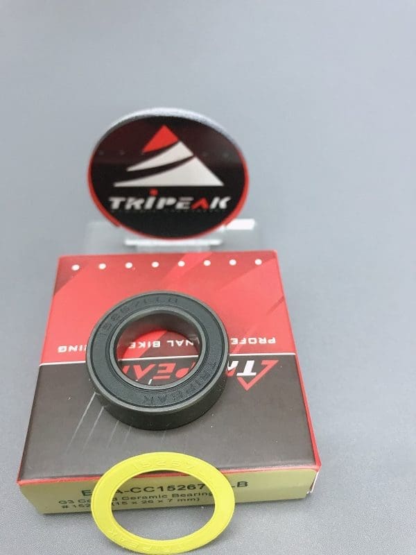 #15267 15x26x7mm Bạc đạn trục giữa BB thương hiệu Tripeak, chất liệu Ceramic Coated Bearing Grade 3 / Grade 5 / Steel Bearing Abec 5 - Ảnh 5
