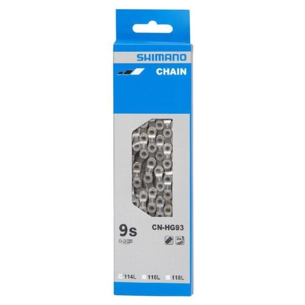 Sên Shimano CN-HG93-9 Chain, 9s 116L - Ảnh 3