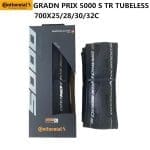 1 cái Vỏ/lốp xe đạp Continental Grand Prix GP5000STR Tubuless/Hookless and Tire, dành cho vành bánh không ruột.