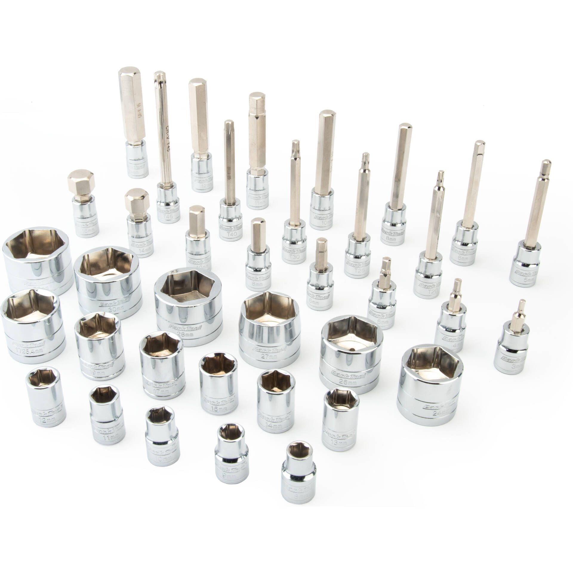 Parktool SBS-3 -2 (Tool SBS-3) Parktool SBS-3 bộ 37pcs đầu vặn lục giác, hoa thị - Ảnh 2