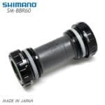 Trục giữa xe đạp Shimano Bottom Bracket SM-BBR60 68/70mm BC1.37x24, BB răng Anh/Nhật, hàng chính hãng shimano - Ảnh 4