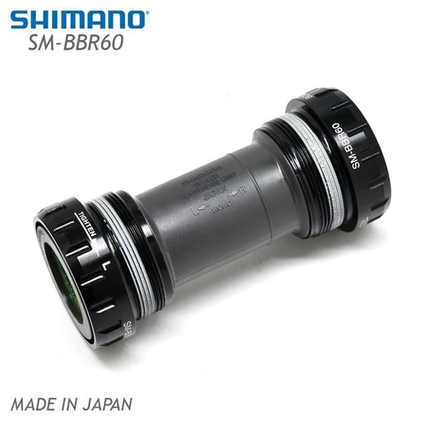 kiotviet_37bc8bef0471c41bfdc1a3322809c1f6 Trục giữa xe đạp Shimano Bottom Bracket SM-BBR60 68/70mm BC1.37x24, BB răng Anh/Nhật, hàng chính hãng shimano - Ảnh 4