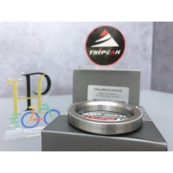 (HS-034) 49x37x7mm, 45°/45° Bạc đạn chén cổ TRIPEAK Headset Steel Bearing - Ảnh 1