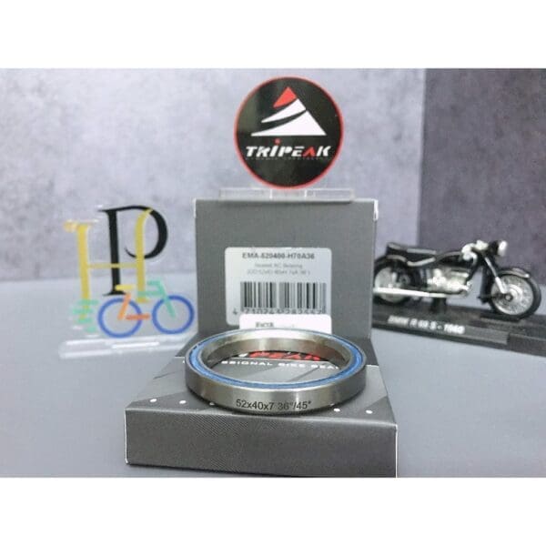 (HS-043) 52x40x7mm, 36°/45° Bạc đạn chén cổ TRIPEAK Headset Steel Bearing - Ảnh 2