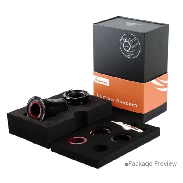 (BB4Y-001) Trục giữa BB TRIPEAK BSA cho hệ 3 giò 3in1, bạc đạn ceramic Coated Hybrid Bearing - Ảnh 5
