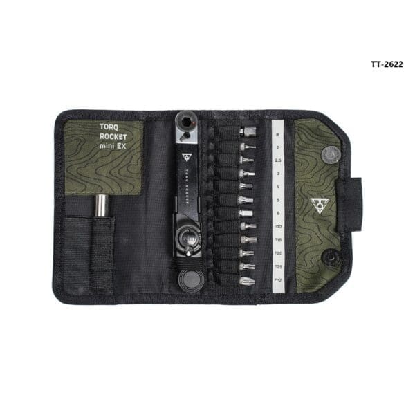 Bộ dụng cụ mini cầm tay, có điều chỉnh lực 2-10NM, hiệu Topeak TT2622 Torq Rocket mini EX - Ảnh 1