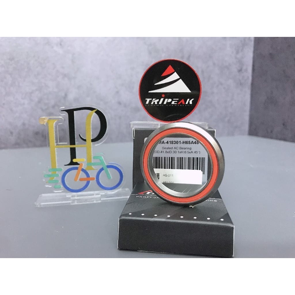 kiotviet_82213727d0abc727460cfffb126b2092 (HS-012) 41.8x30.1x7mm, 36°/45° Bạc đạn chén cổ TRIPEAK Headset Steel Bearing - Ảnh 3