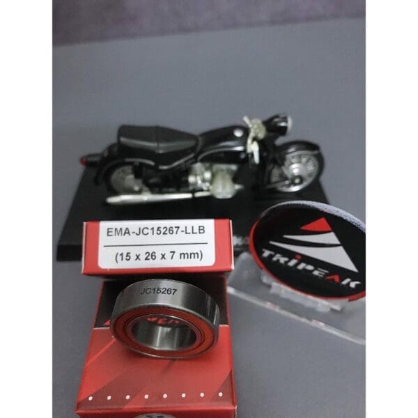 #15267 15x26x7mm Bạc đạn trục giữa BB thương hiệu Tripeak, chất liệu Ceramic Coated Bearing Grade 3 / Grade 5 / Steel Bearing Abec 5 - Ảnh 13