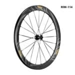 Bánh xe Controltech, Rim-114 MEG T50 carbon, Disc Brake, Tubeless, cối shimano - Ảnh 3