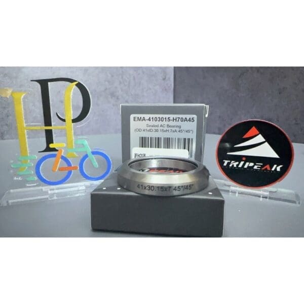 (HS-006) 41x30.15x7mm, 45°/45° Bạc đạn chén cổ TRIPEAK Headset Steel Bearing - Ảnh 2