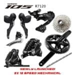 Groupset Shimano 105 Disc Brake 12s R7120