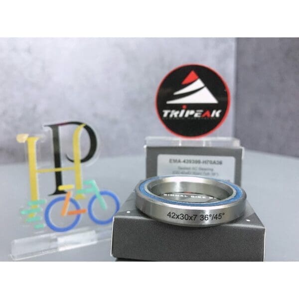 (HS-019) 42x30x7mm , 90°/90° Bạc đạn chén cổ TRIPEAK  Headset Steel Bearing - Ảnh 2