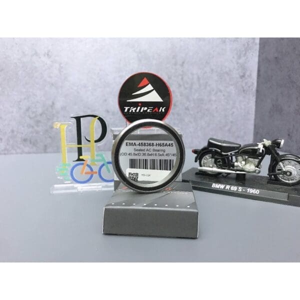 (HS-027) 46.9x37x7mm, 45°/45° Bạc đạn chén cổ TRIPEAK Headset Steel Bearing - Ảnh 4
