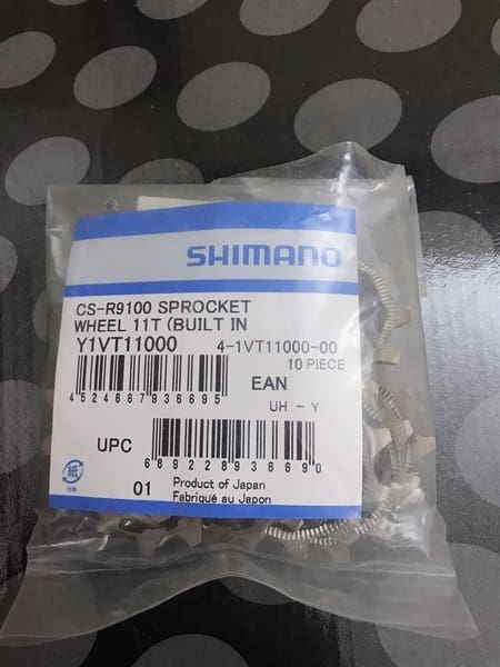 kiotviet_c93fc6bd642d5eddbca3bed532c1804b Nhông líp Shimano CS-9000/CS-R9100 Y1VT11000 11T - Ảnh 1