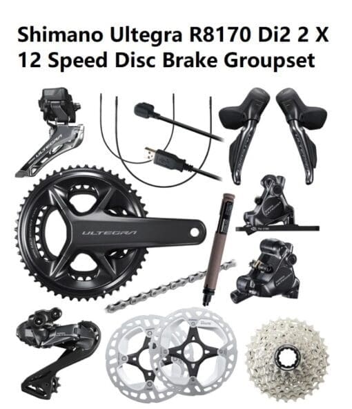 kiotviet_cafdba6baf0a6d840316282f4379e3ac Groupset Shimano Ultegra Di2 12s R8170 Disc Brake - Ảnh 1
