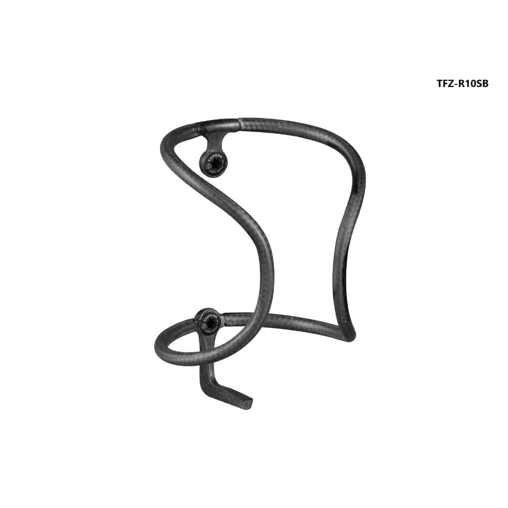kiotviet_cbc5085799d002d536665eb928d59b1d Gọng bình nước bằng Carbon, hiệu Topeak TFZ-R10SB Feza Cage R10S, màu đen, nặng 10g - Ảnh 1