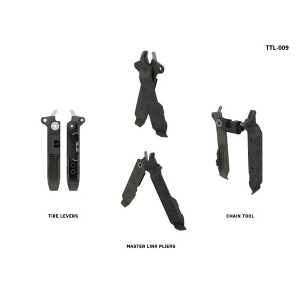 Bộ mini cây nạy vỏ, kềm tháo/khóa sên, cắt sên, hiệu Topeak TTL009 Power Lever Pro - Ảnh 2