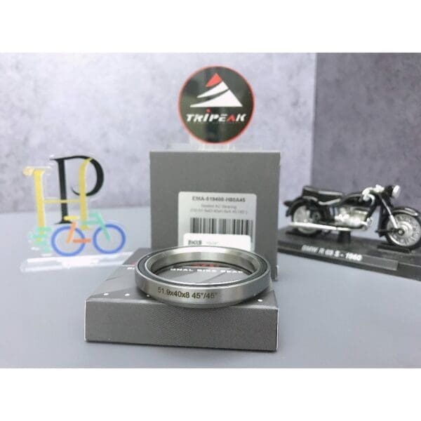(HS-041) 51.9x40x8mm, 45°/45° Bạc đạn chén cổ TRIPEAK Headset Steel Bearing - Ảnh 2