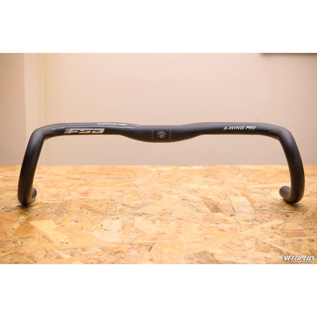 Ghidong A-Wing Pro 440mm-1 Ghidong tay lái xe đạp, hiệu FSA A-WING PRO AGX ALLOY HANDLEBAR - Ảnh 2