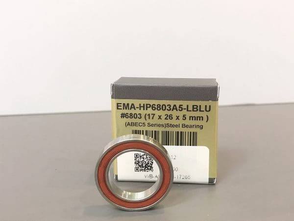 #6803 (17 x 26 x 5 mm) Bạc đạn trục giữa BB thương hiệu Tripeak, chất liệu Ceramic Coated Bearing Grade5 / Grade3 / Abec5 - Ảnh 5