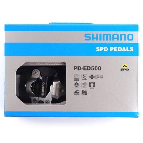 Bàn đạp 2 mặt Shimano PD-ED500 Dual Sided SPD Pedals - Ảnh 1
