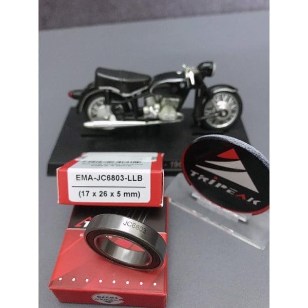 #6803 (17 x 26 x 5 mm) Bạc đạn trục giữa BB thương hiệu Tripeak, chất liệu Ceramic Coated Bearing Grade5 / Grade3 / Abec5 - Ảnh 3
