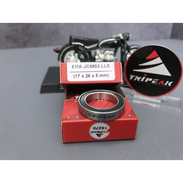 #6803 (17 x 26 x 5 mm) Bạc đạn trục giữa BB thương hiệu Tripeak, chất liệu Ceramic Coated Bearing Grade5 / Grade3 / Abec5 - Ảnh 4