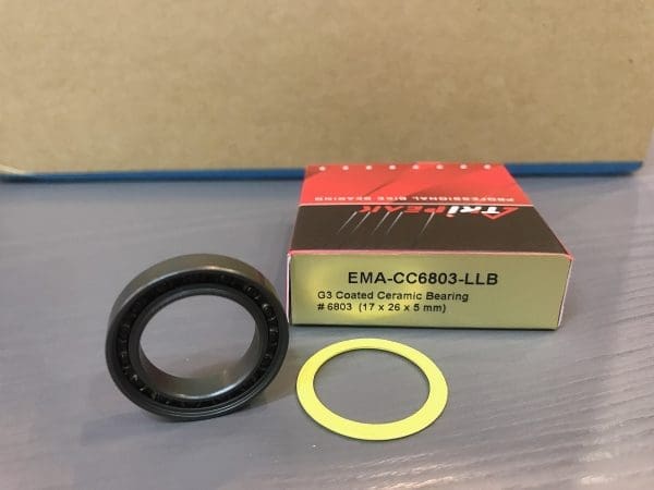 #6803 (17 x 26 x 5 mm) Bạc đạn trục giữa BB thương hiệu Tripeak, chất liệu Ceramic Coated Bearing Grade5 / Grade3 / Abec5 - Ảnh 12