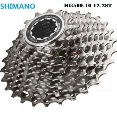 HG500-10s 12-28T-1 Líp Shimano HG500 Tiagra 10s Cassette - Ảnh 7