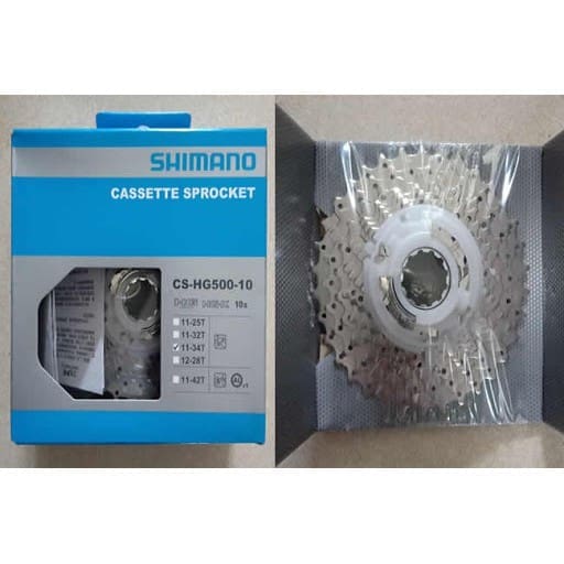 HG500-10s-7 Líp Shimano HG500 Tiagra 10s Cassette - Ảnh 10