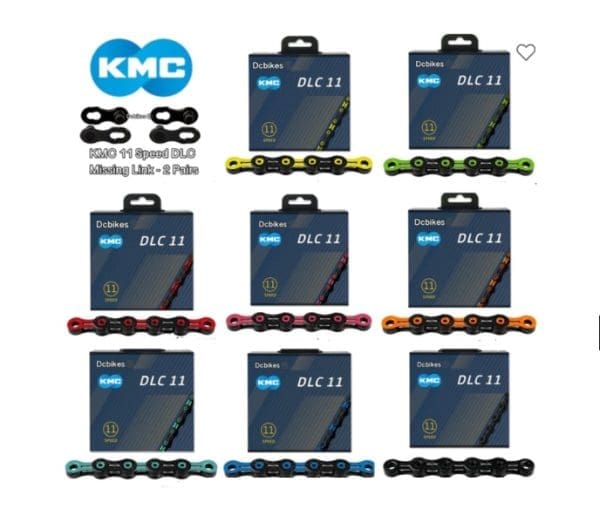 Sên/xích xe đạp cao cấp hiệu KMC DLC 11speed - Ảnh 1