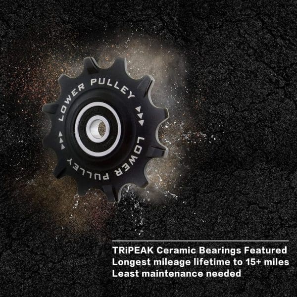 Bánh đề Pulley Tripeak 12/14T sử dụng cho Sram MTB Eagle Serial, bạc đạn Ceramic Bearing - Ảnh 4