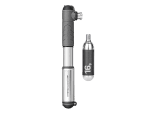 Bơm mini cầm tay, kèm chức năng bơm CO2, hiệu Topeak THR-HP2S Hybrid rocket HP - Ảnh 2