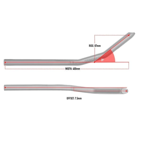 Sonic Ergo 39A-5 Tay nghỉ Profile Design Sonic/Ergo/39A Aerobar RHSNC391 - Ảnh 5