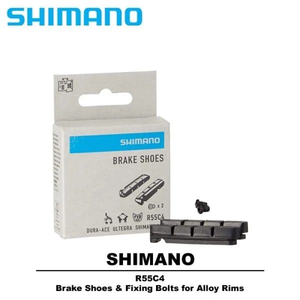 Gôm thắng Shimano cho bánh nhôm R55C4 - Ảnh 1