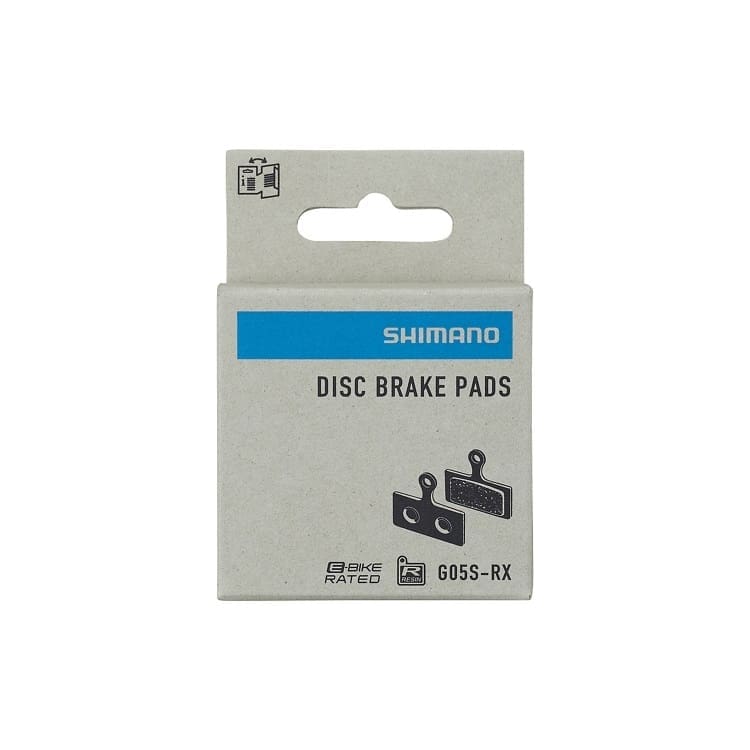 Má thắng G05S-1 Bố thắng, má thắng đĩa MTB Shimano Disc Brake Pad Resin G05S-RX - Ảnh 2