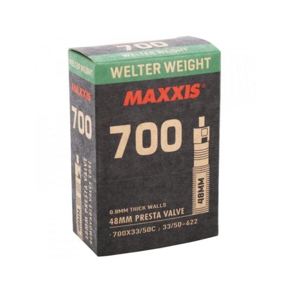 Ruột/săm xe đạp Gravel - Maxxis 700x33/50 MAXXIS Bicycle Tube Welter Weight - Ảnh 2