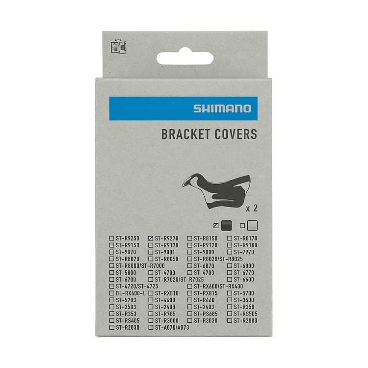 ST-9270-1 Bọc cao su tay lắc Shimano ST-R9270 Bracket Cover (ST-R9270), hàng chính hãng Shimano - Ảnh 2