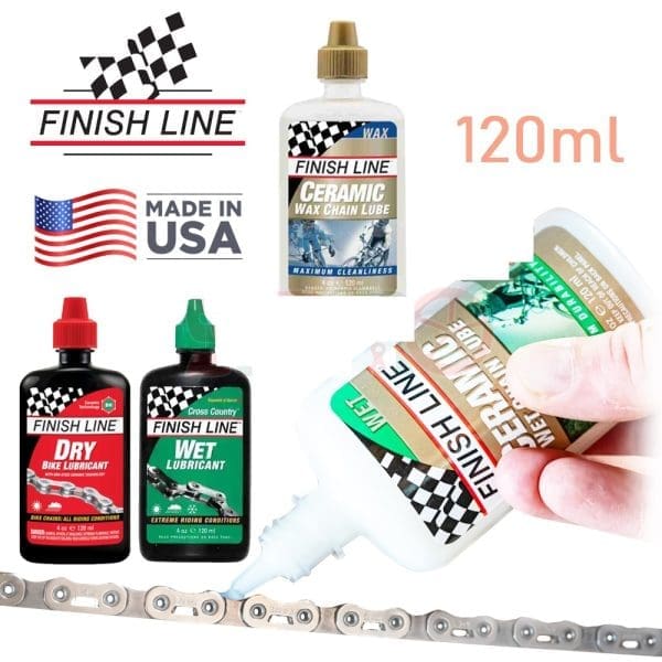 Dầu bôi trơn sên/xích xe đạp Finishline Chain Lube USA 120ml - Ảnh 1