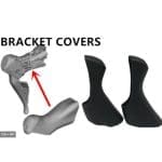 Bọc cao su tay lắc Shimano Dura-Ace ST-9070 Bracket Cover (ST-9070), Black, Hàng chính hãng - Ảnh 7