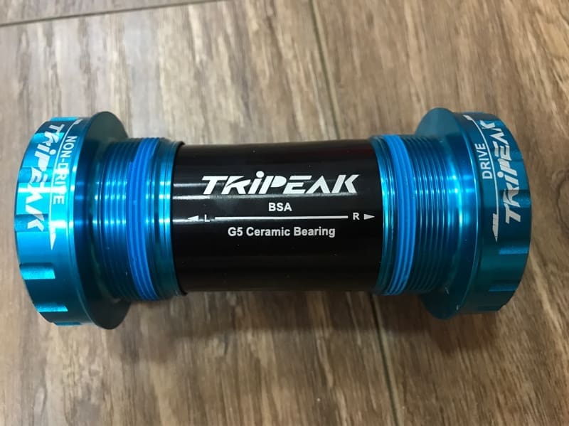 BBV-112-1 Trục giữa BB  Tripeak BSA 68mm/73mm cho hệ 3 giò 3in1, Bạc đạn Ceramic Bearing - Ảnh 10