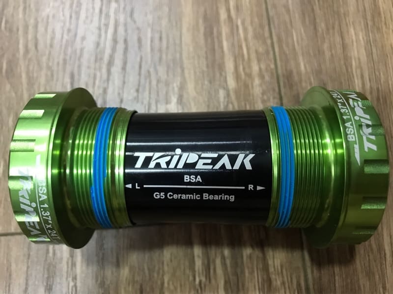 BBV-114-1 Trục giữa BB  Tripeak BSA 68mm/73mm cho hệ 3 giò 3in1, Bạc đạn Ceramic Bearing - Ảnh 12