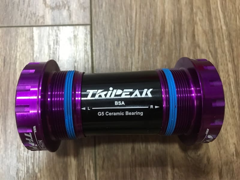 BBV-115-1 Trục giữa BB  Tripeak BSA 68mm/73mm cho hệ 3 giò 3in1, Bạc đạn Ceramic Bearing - Ảnh 13