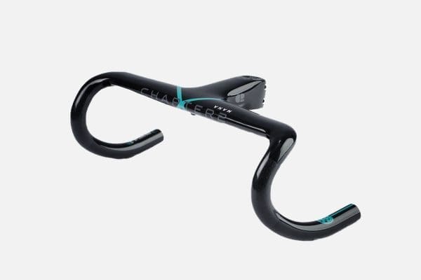(Hàng trưng bày) Ghi đông xe đạp Chapter 2 MANA2 BLACK + AQUA , Size 100mm x 402mm - Ảnh 1