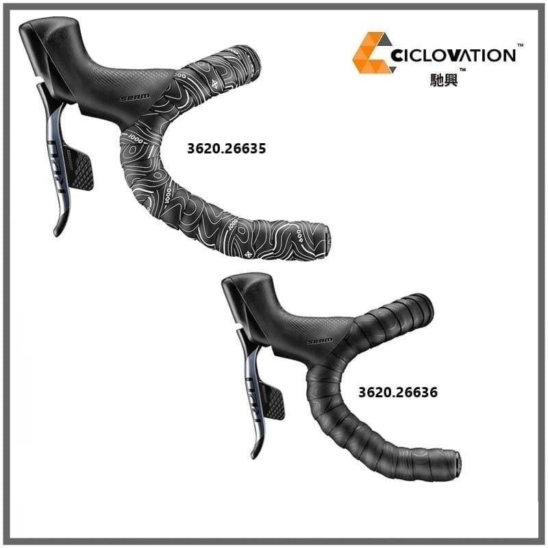 Leather touch-Minimalism nhiều màu Dây quấn ghidong xe đạp hiệu Ciclovation Leather Touch - Minimalism TOPO - Ảnh 1