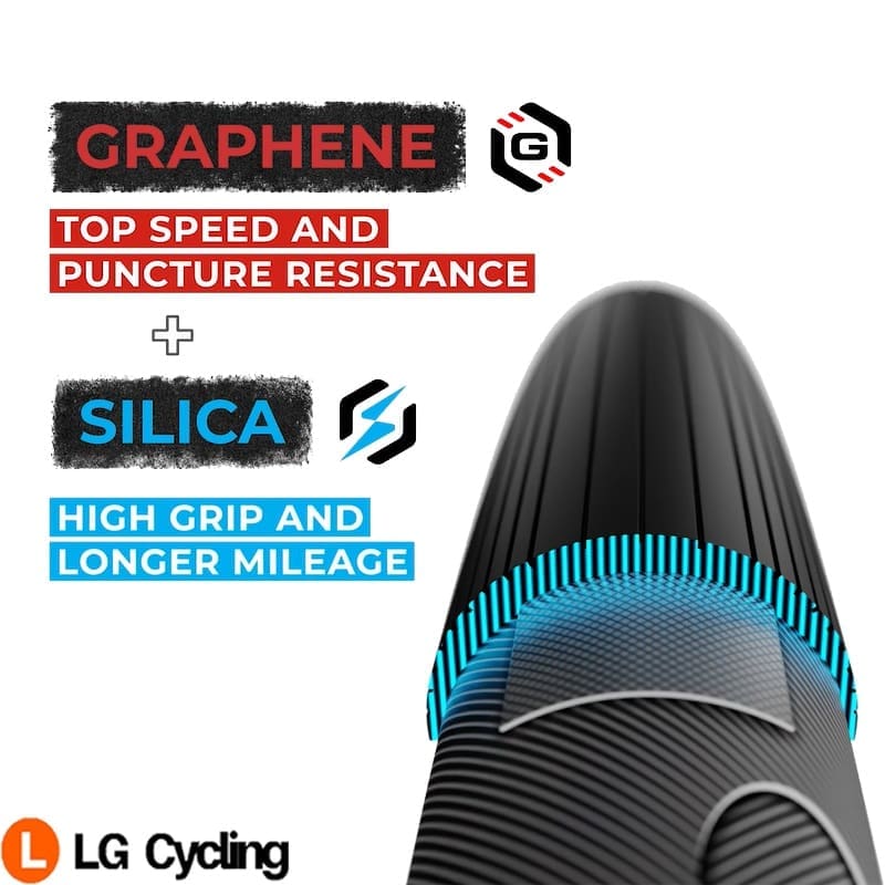 Vỏ Corsa N.ext -2 Vỏ xe đạp Vittoria Competition Corsa Next, Tubuless , màu Đen - Ảnh 5