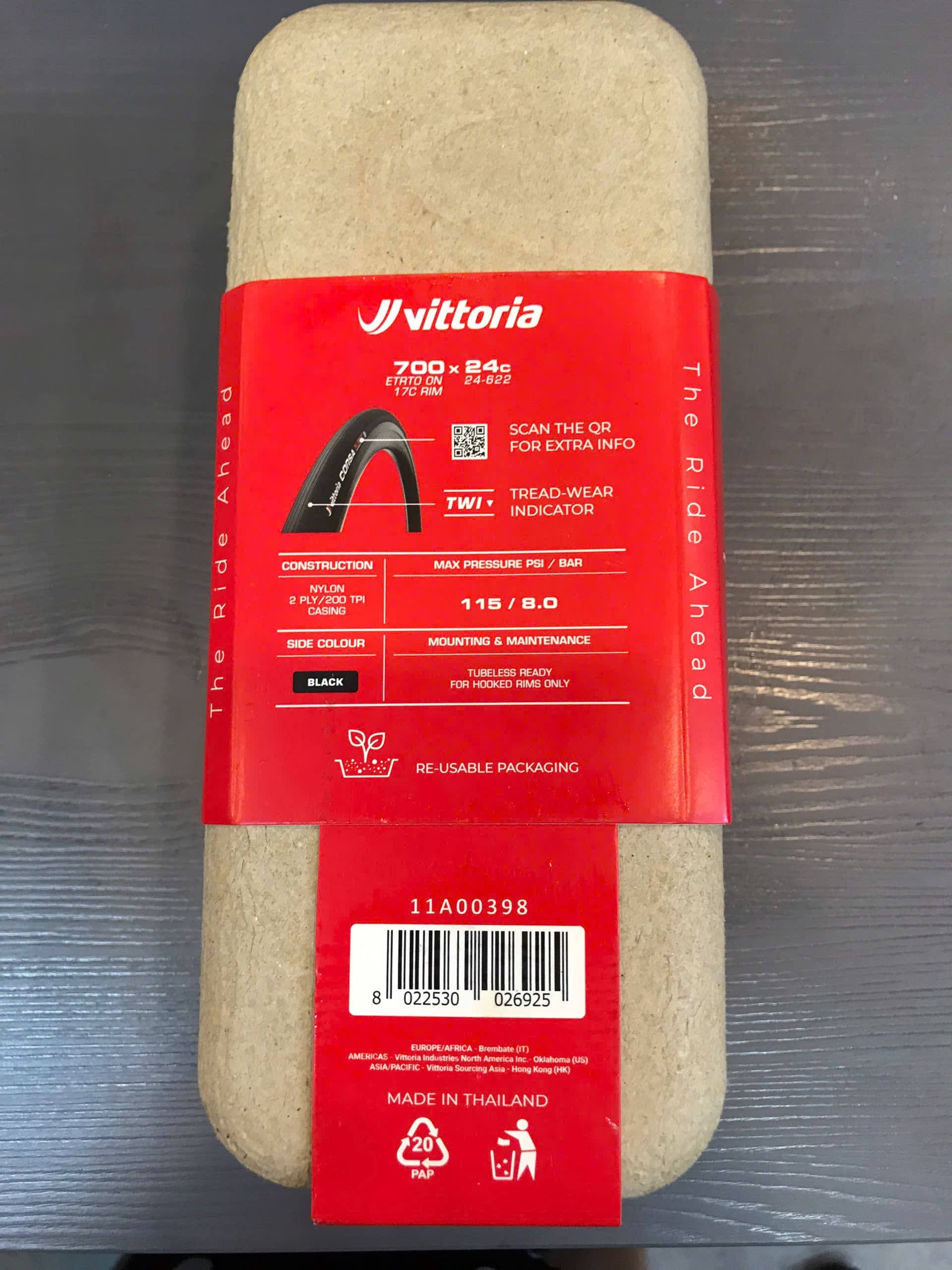 Vỏ Corsa N.ext 700x24c-2 Vỏ xe đạp Vittoria Competition Corsa Next, Tubuless , màu Đen - Ảnh 2