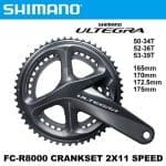Giò dĩa xe đạp hiệu Shimano Ultegra R8000 2x11s