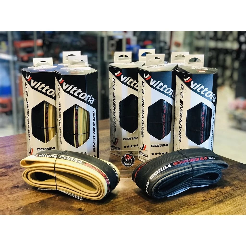 Vỏ xe đạp Vittoria Corsa Graphene 2.0 - Ảnh 1